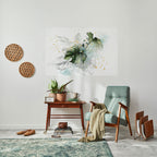 VIVID LEAF SYMPHONY Póster Horizontal Adhesivo