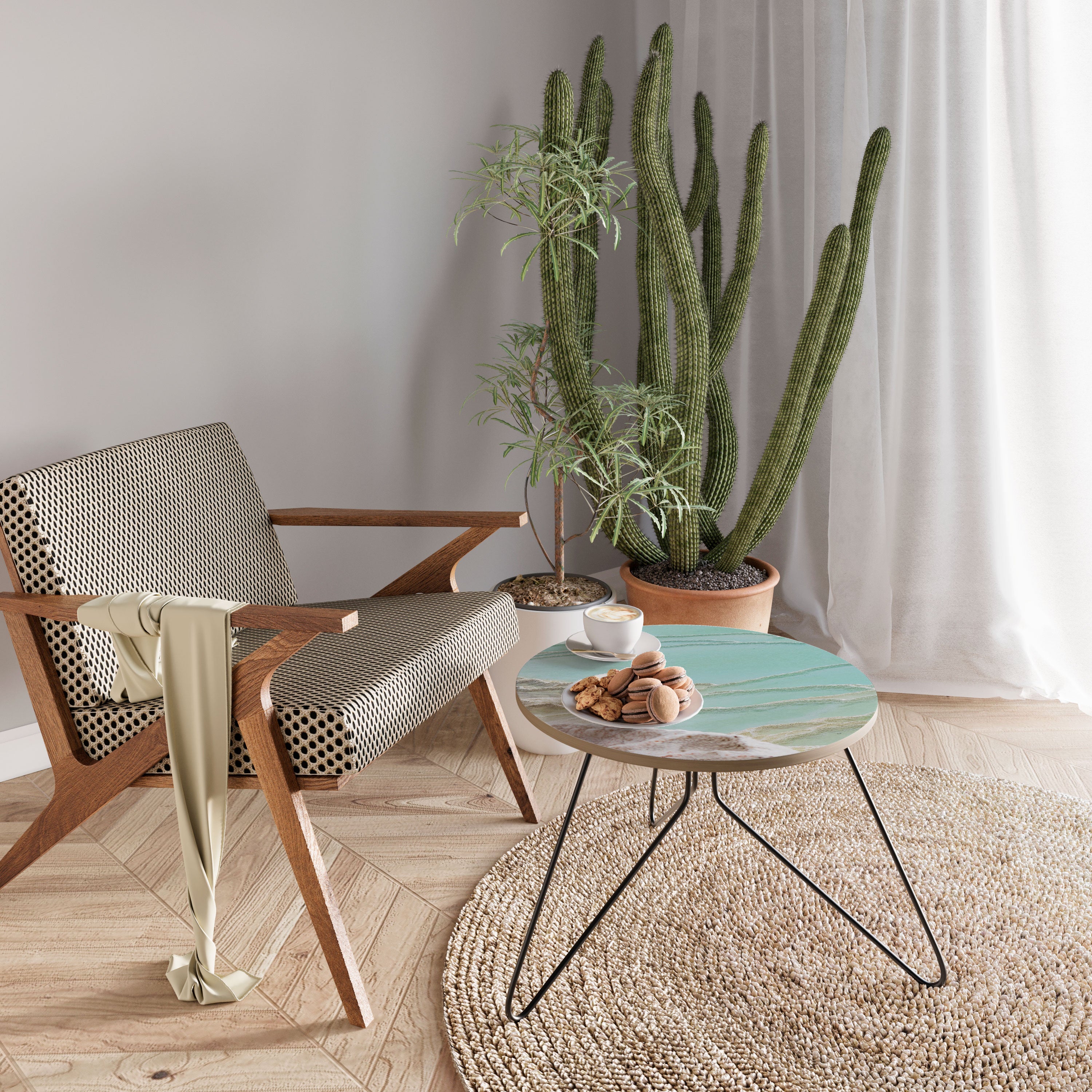 AQUAMARINE WHISPERS Coffee Table 60