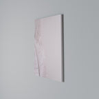WHISPERING PINK FEATHERS Cuadro en lienzo vertical