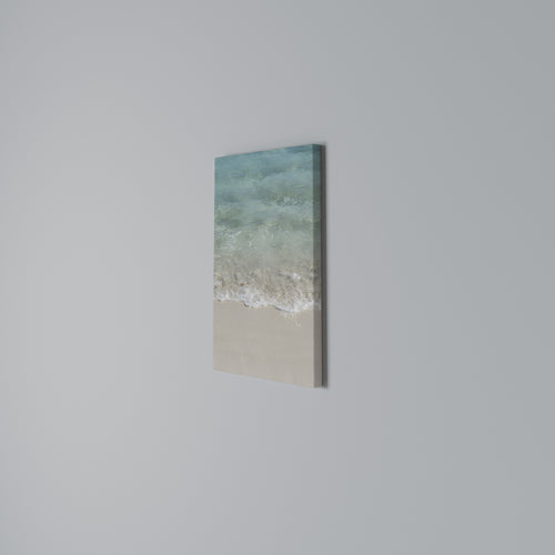 SERENITY BY THE SHORE Cuadro en lienzo vertical
