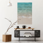 SERENITY BY THE SHORE Peel and Stick Vertical Poster