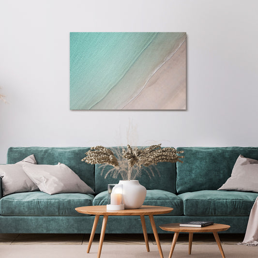 COASTAL CALM ARTISTRY Horizontal Canvas Print