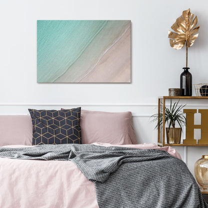 COASTAL CALM ARTISTRY Cuadro en lienzo horizontal