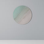 COASTAL CALM ARTISTRY Decoración de Pared Redonda