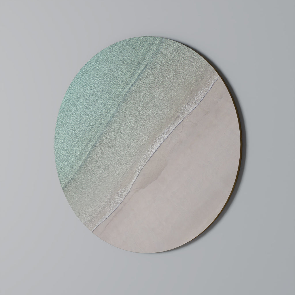 COASTAL CALM ARTISTRY Round Wall Art