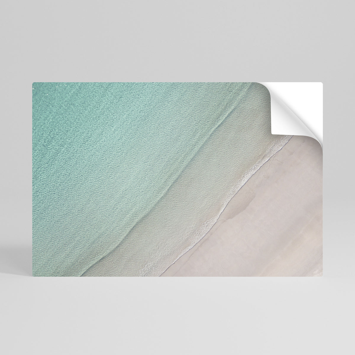COASTAL CALM ARTISTRY Póster adhesivo horizontal