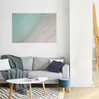 COASTAL CALM ARTISTRY Póster Horizontal Adhesivo