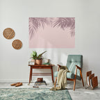 PALM SHADOWS DANCE Póster Horizontal Adhesivo