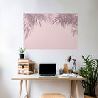 PALM SHADOWS DANCE Póster Horizontal Adhesivo