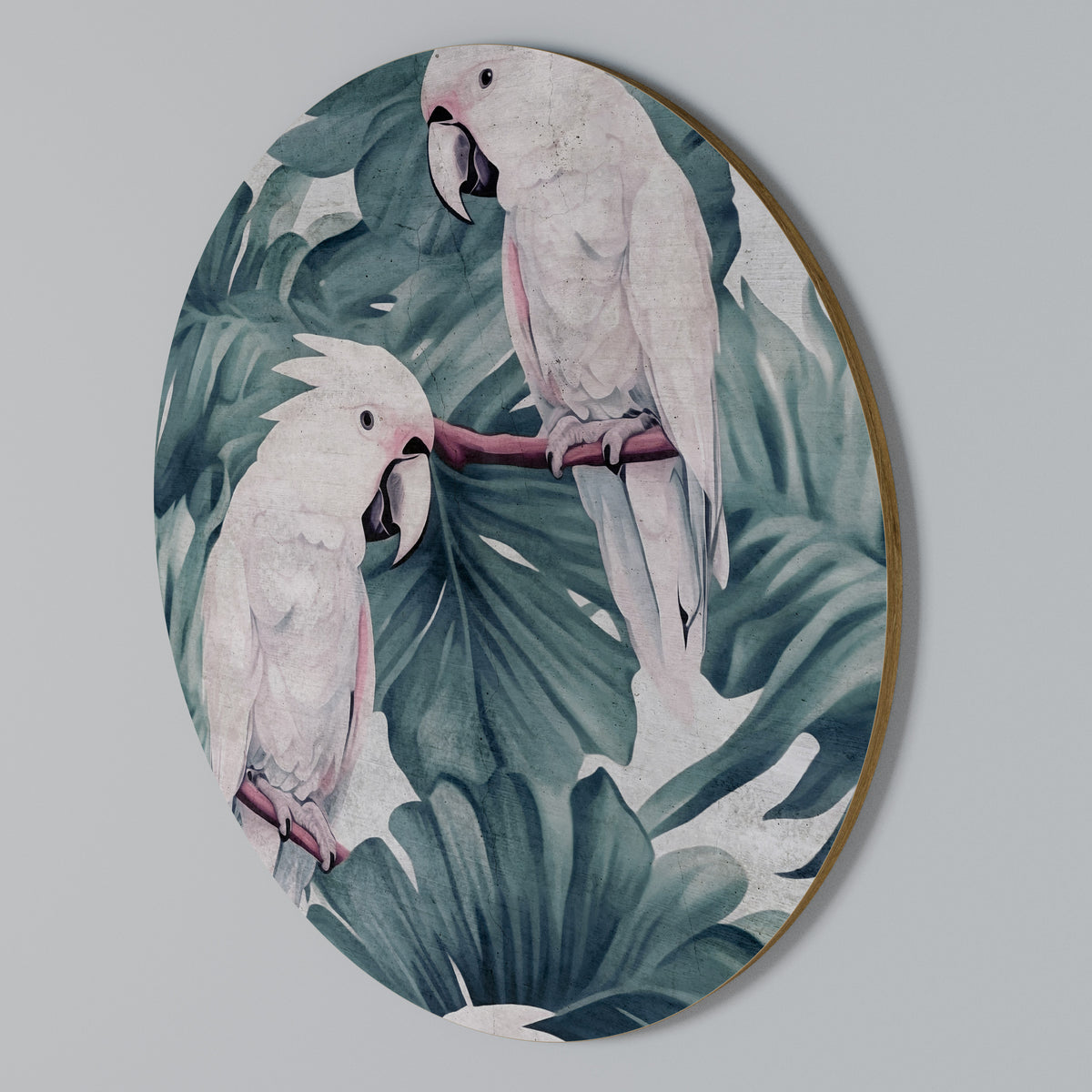 POPINJAY LOOK Arte de pared redondo