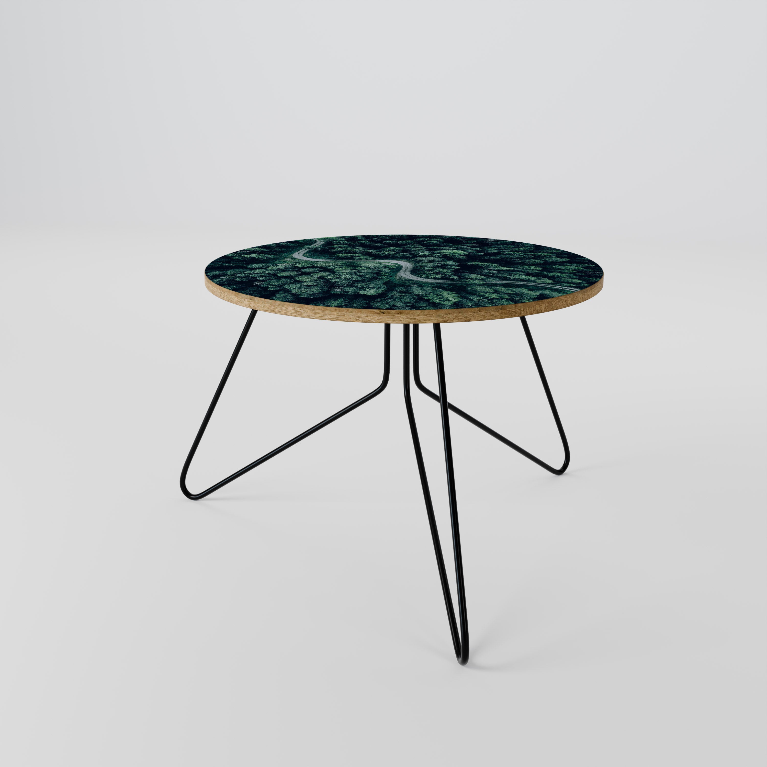 FORESTED SERPENTINE ROUTE Coffee Table 60