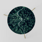 FORESTED SERPENTINE ROUTE Mesa de Centro Ø60