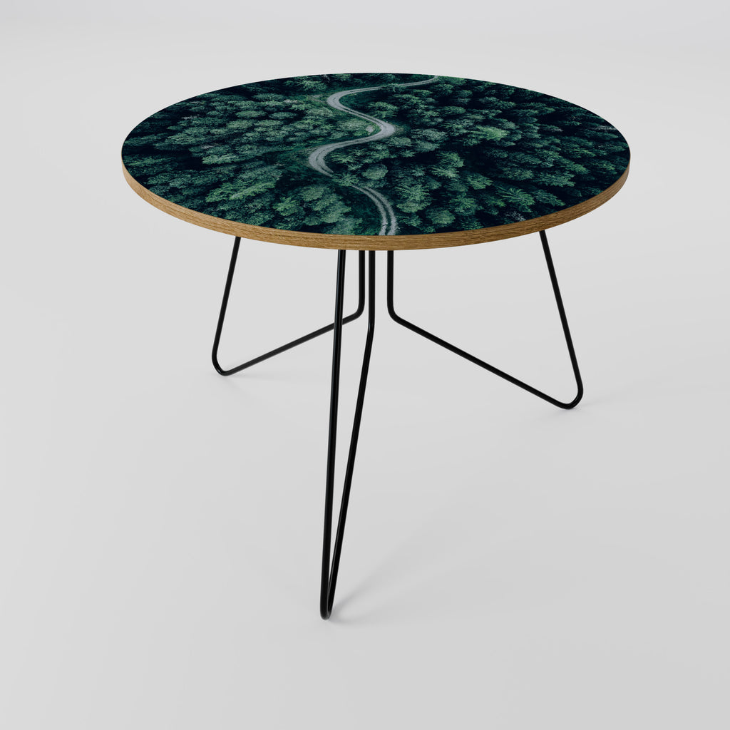 FORESTED SERPENTINE ROUTE Coffee Table