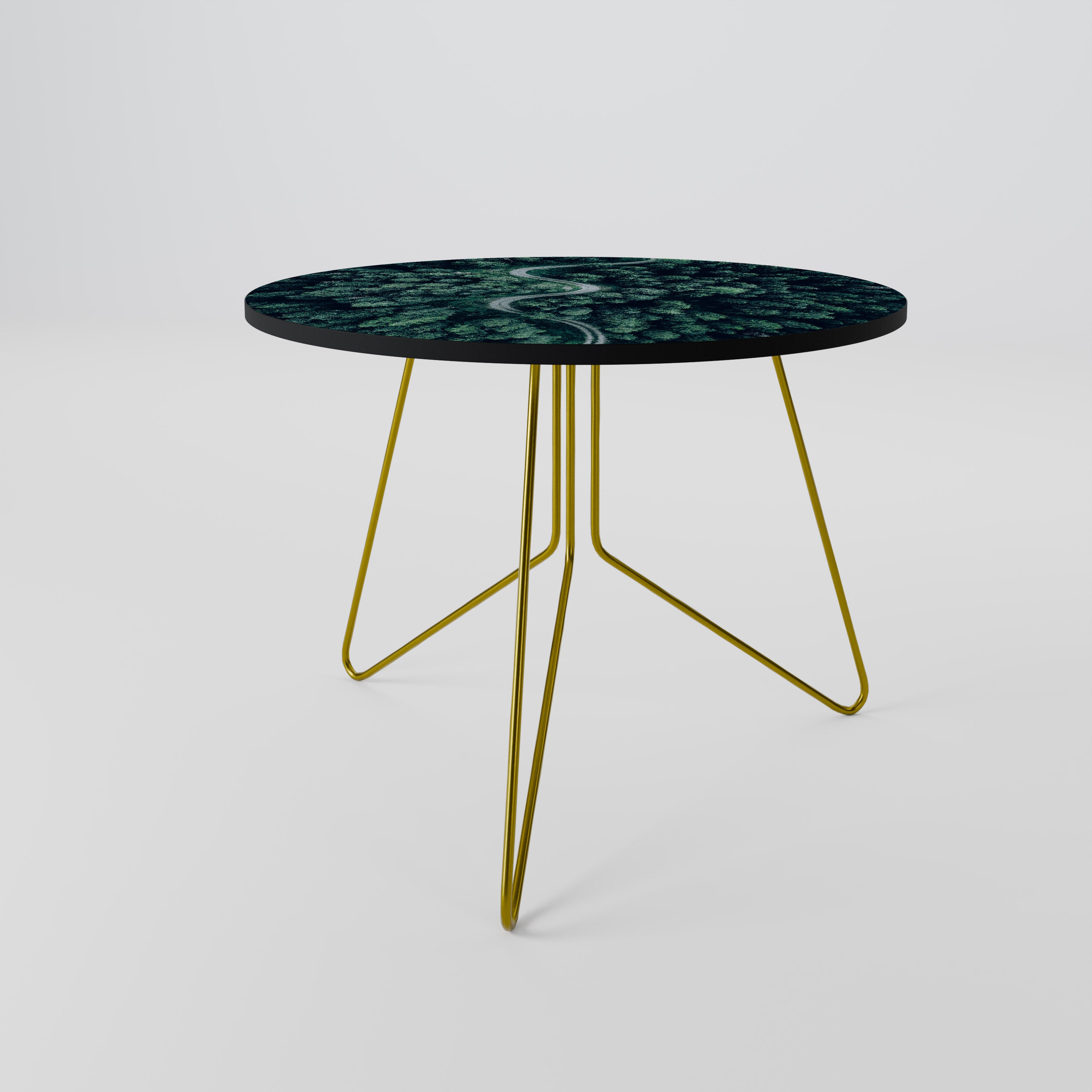 FORESTED SERPENTINE ROUTE Coffee Table