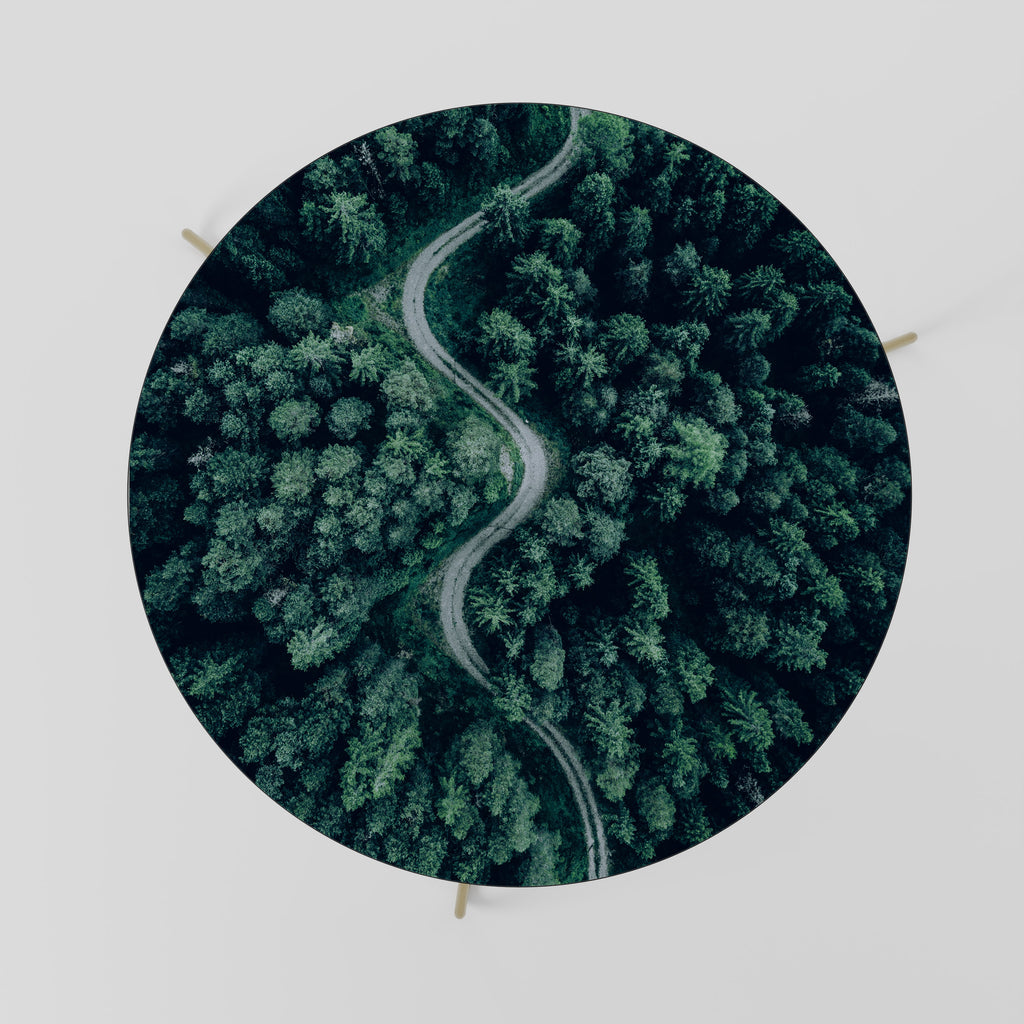 Mesa de centro 69 de la Ruta Serpentina Forestal