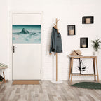 CLOUD-KISSED PEAK Póster Horizontal Adhesivo