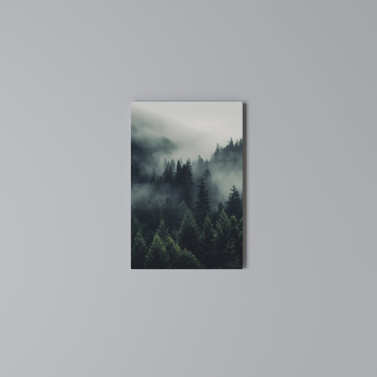 MYSTICAL FOREST WHISPERS Cuadro en lienzo vertical