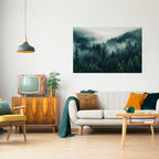 MYSTICAL FOREST WHISPERS Póster Horizontal Adhesivo