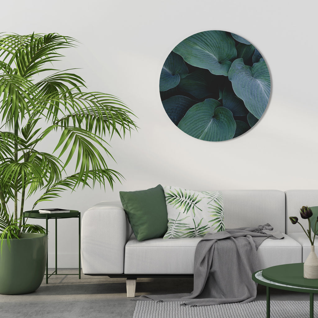ENCHANTED FOLIAGE DANCE Round Wall Art