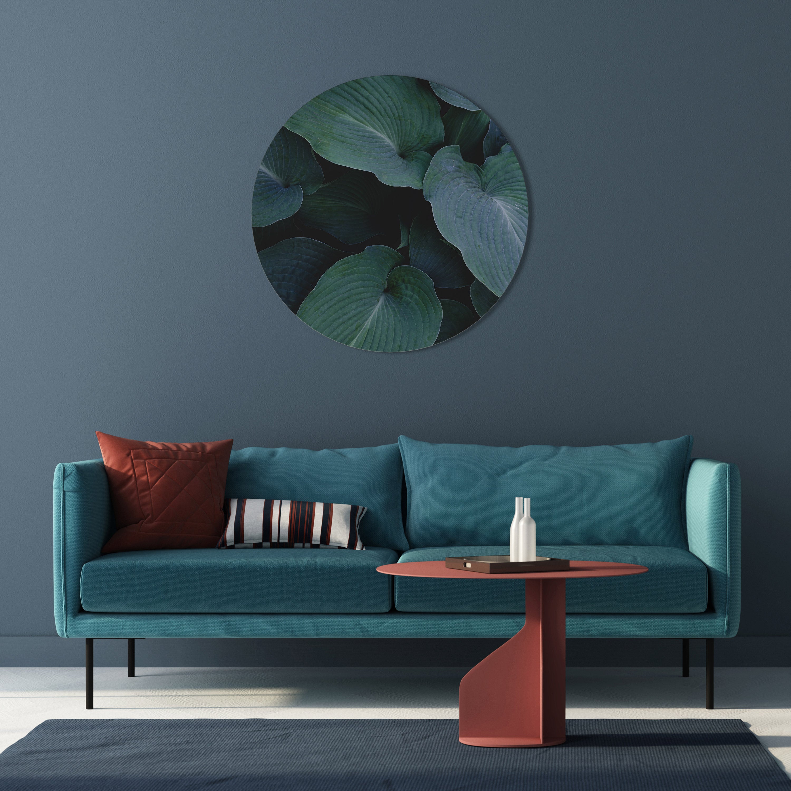 ENCHANTED FOLIAGE DANCE Round Wall Art