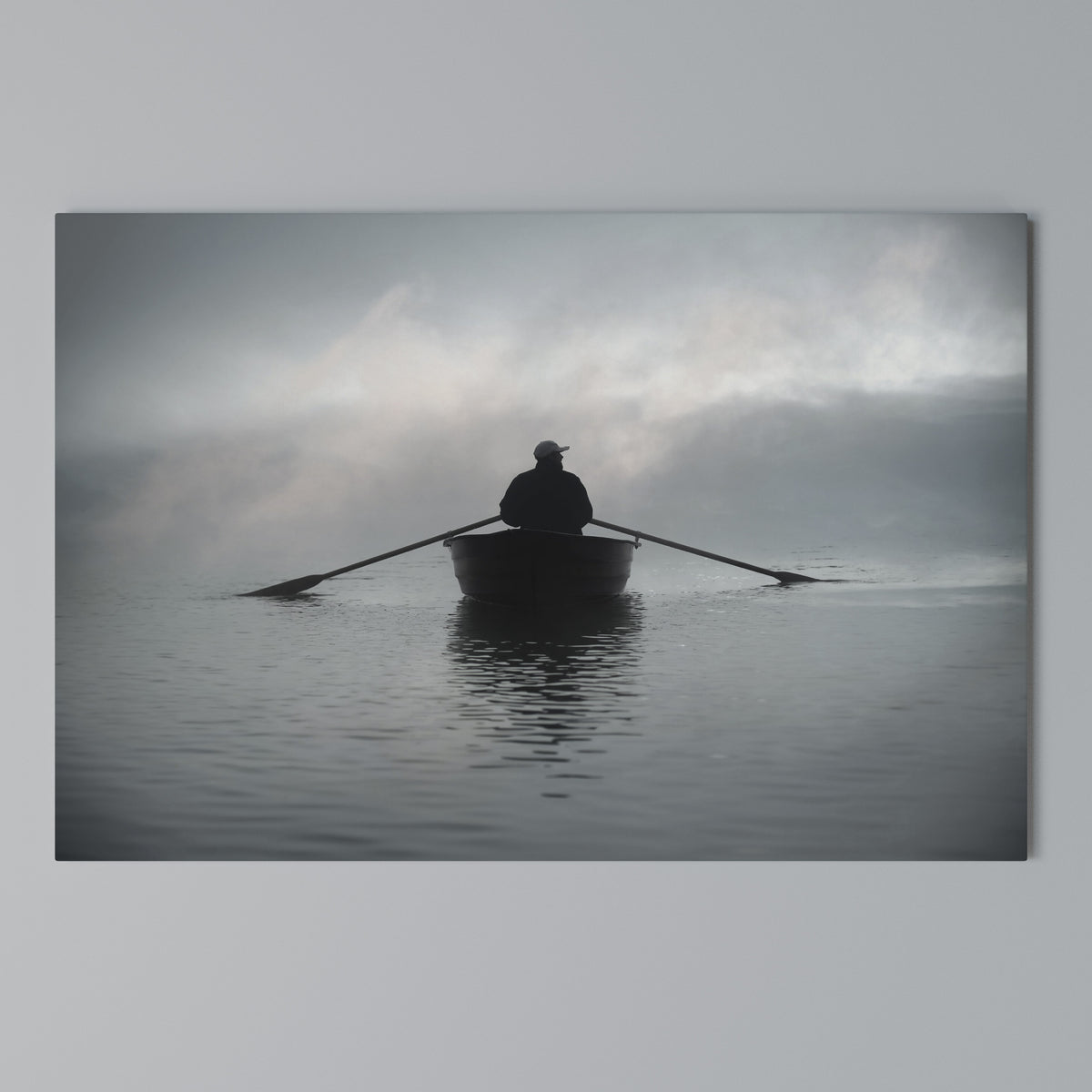 SAIL INTO THE UNKNOWN Cuadro en lienzo horizontal