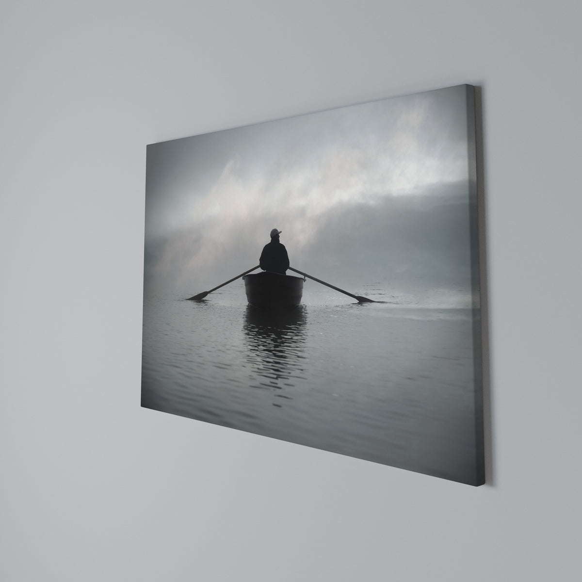 SAIL INTO THE UNKNOWN Cuadro en lienzo horizontal