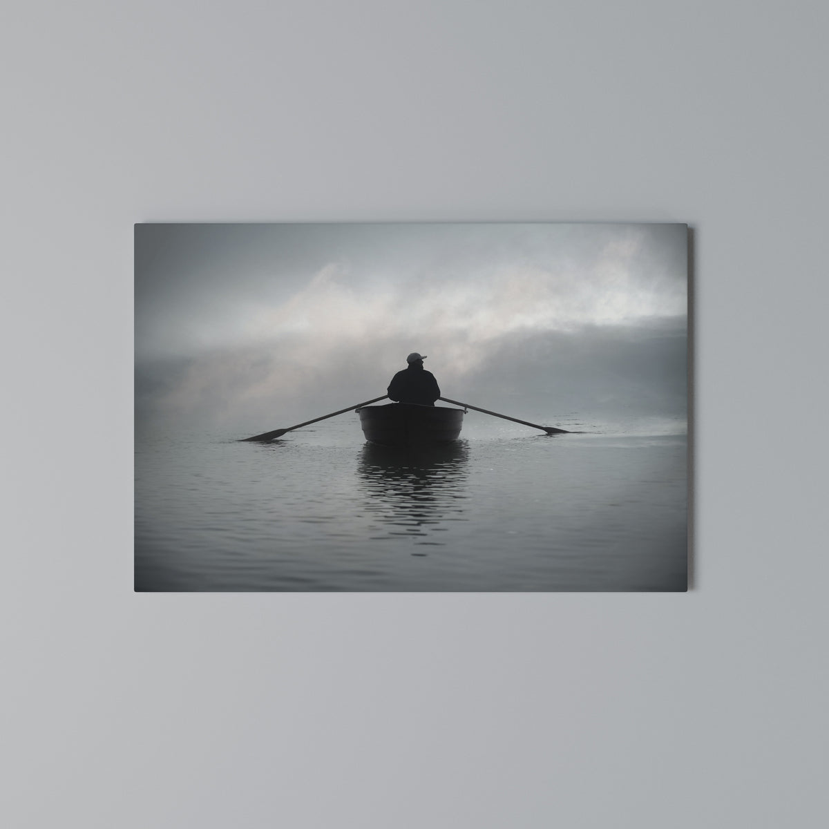 SAIL INTO THE UNKNOWN Cuadro en lienzo horizontal