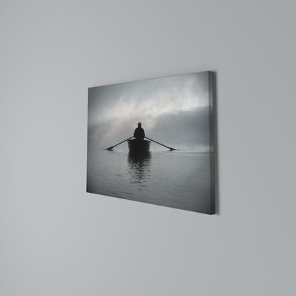 SAIL INTO THE UNKNOWN Cuadro en lienzo horizontal