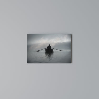 SAIL INTO THE UNKNOWN Cuadro en lienzo horizontal