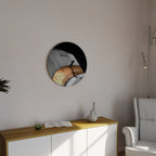 ORANGE ARC AMBIENCE Decoración de Pared Redonda