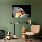 ORANGE ARC AMBIENCE Póster Horizontal Adhesivo