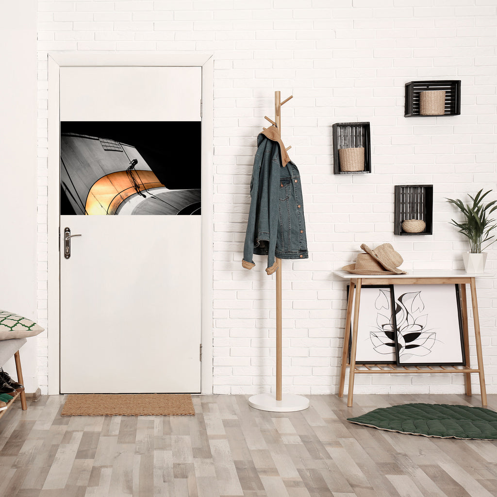 Póster horizontal autoadhesivo ORANGE ARC AMBIENCE