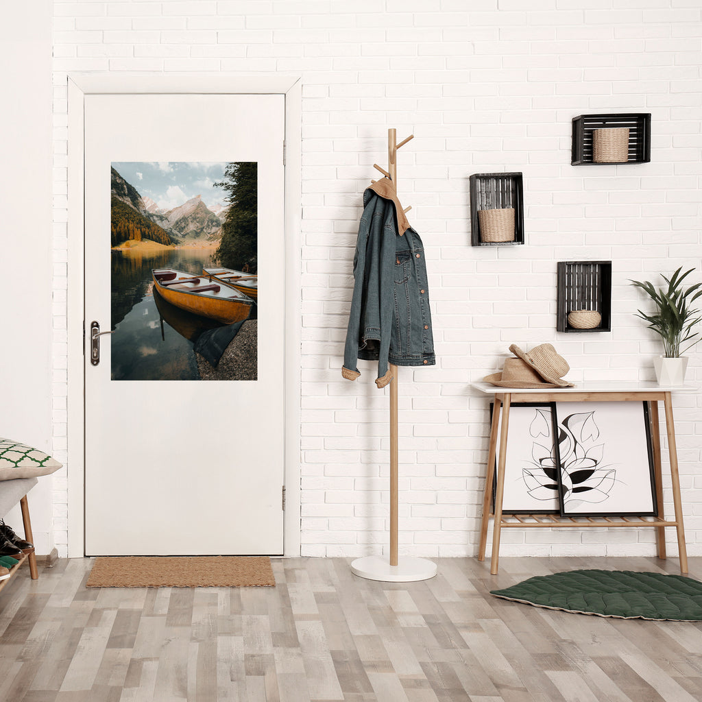 TRANQUIL LAKE JOURNEY Peel and Stick Vertical Poster