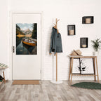 TRANQUIL LAKE JOURNEY Póster Vertical Adhesivo