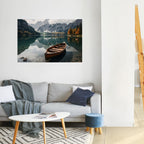 MOUNTAINSIDE REFLECTIONS Póster Horizontal Adhesivo