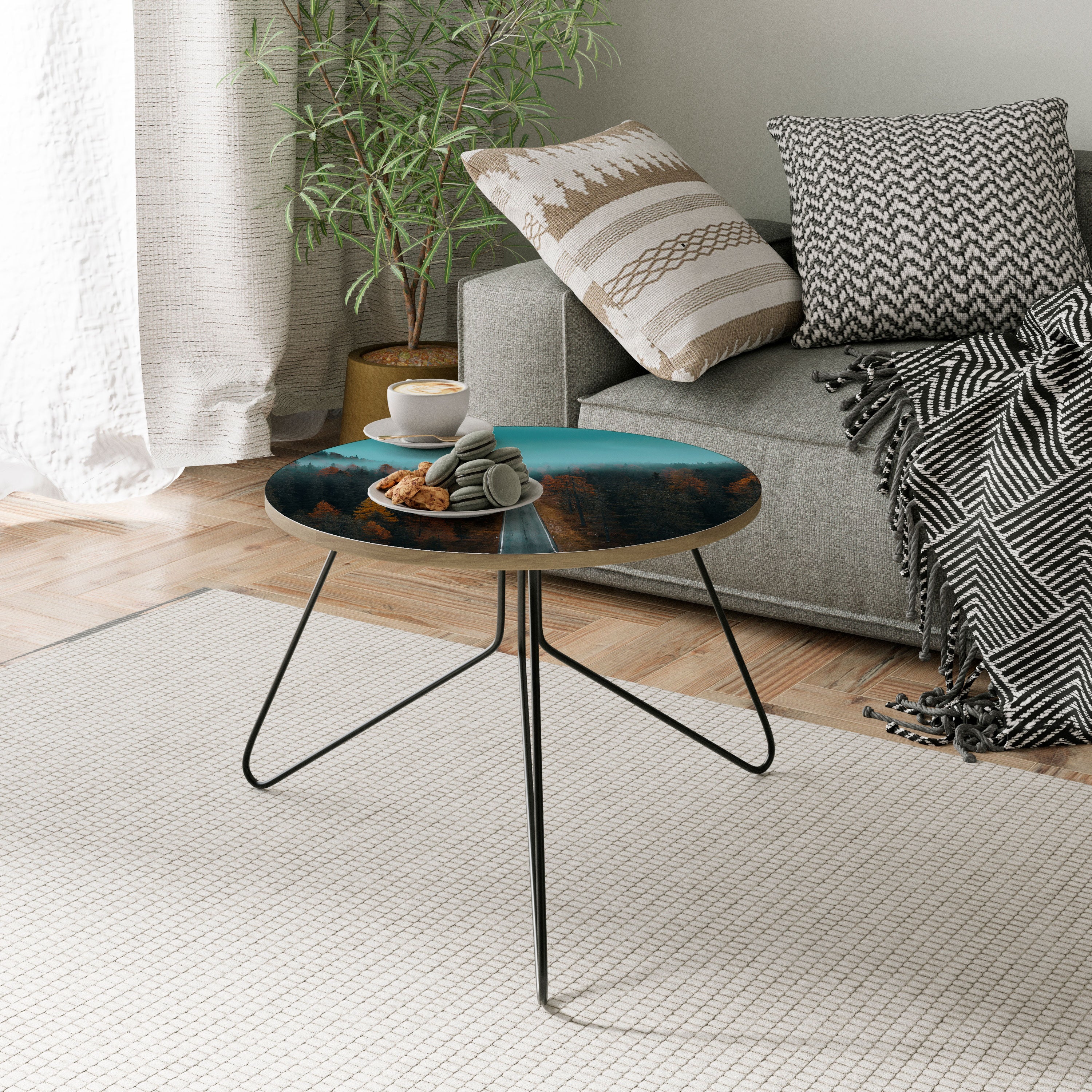 SERENE ROADWAY ESCAPE Coffee Table 60