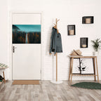 SERENE ROADWAY ESCAPE Peel and Stick Horizontal Poster