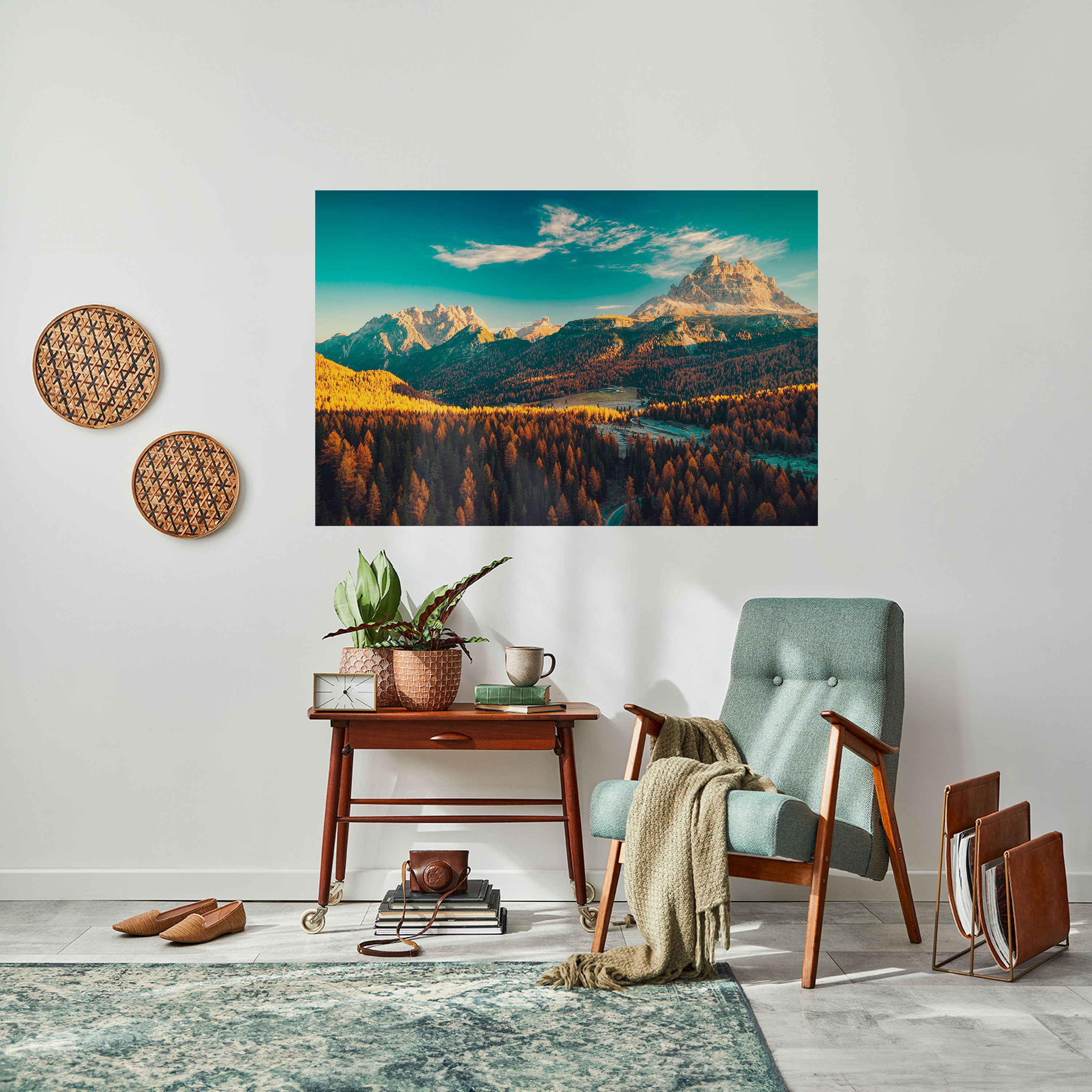 Póster horizontal autoadhesivo DREAMLAND ESCAPE