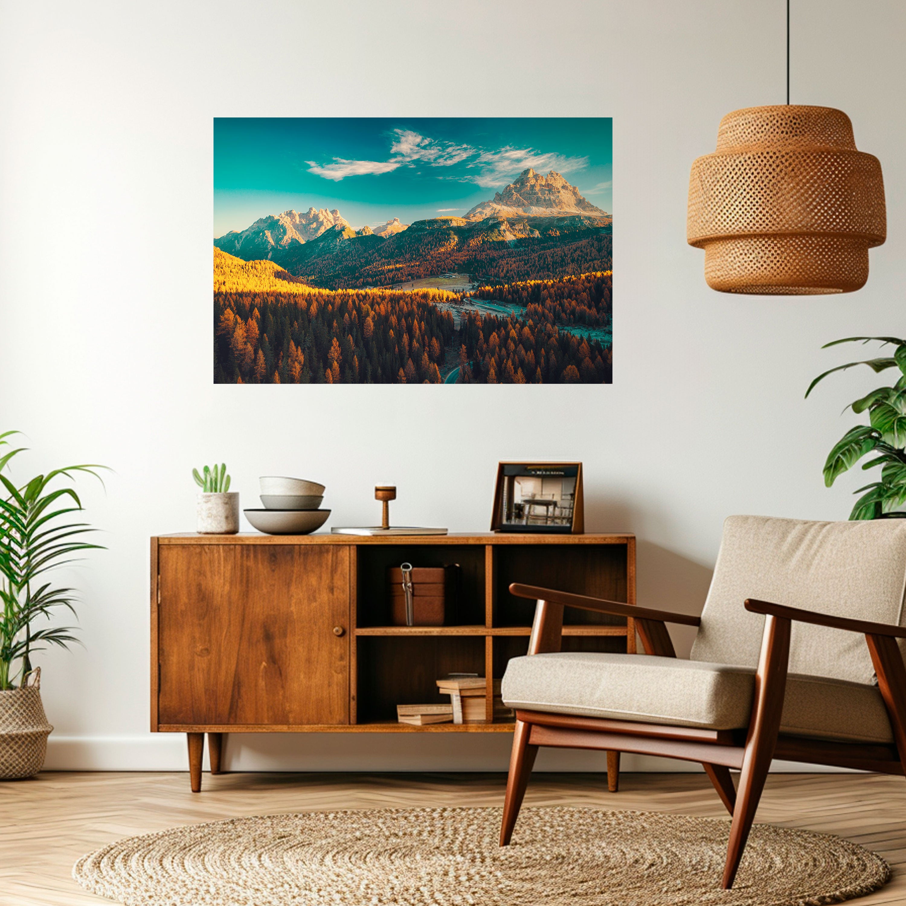 Póster horizontal autoadhesivo DREAMLAND ESCAPE