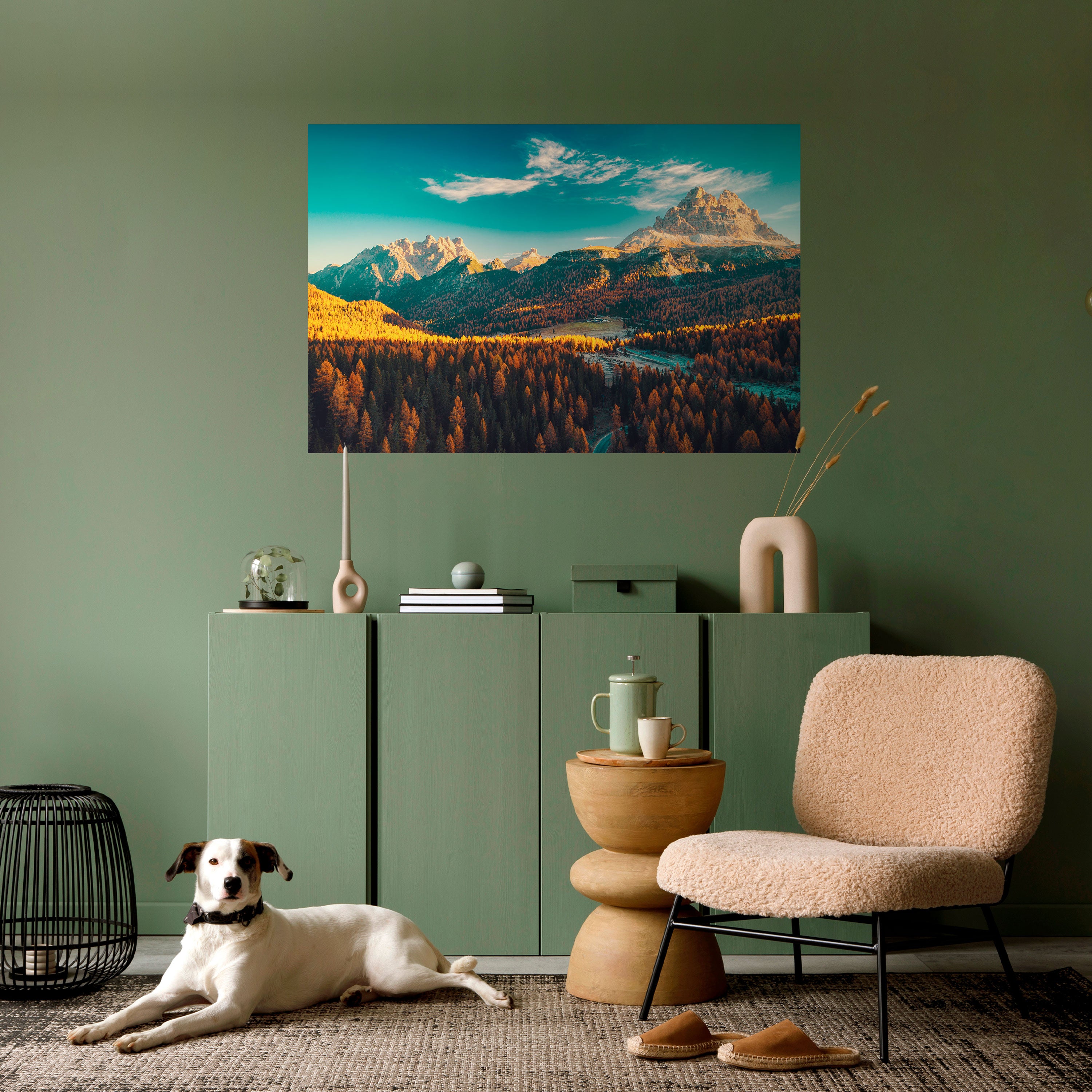 Póster horizontal autoadhesivo DREAMLAND ESCAPE