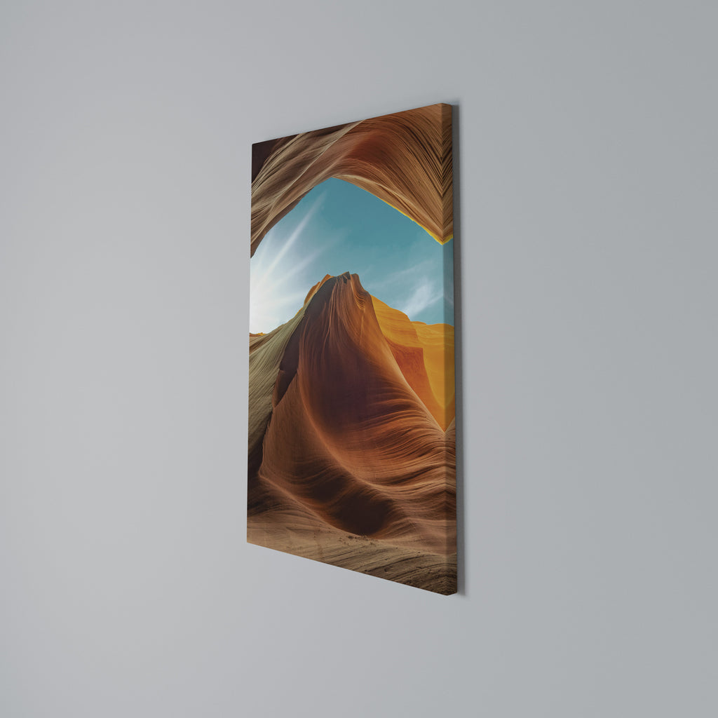 THE CANYON'S WHISPER Cuadro en lienzo vertical