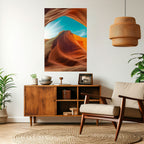 THE CANYON'S WHISPER Póster Vertical Adhesivo