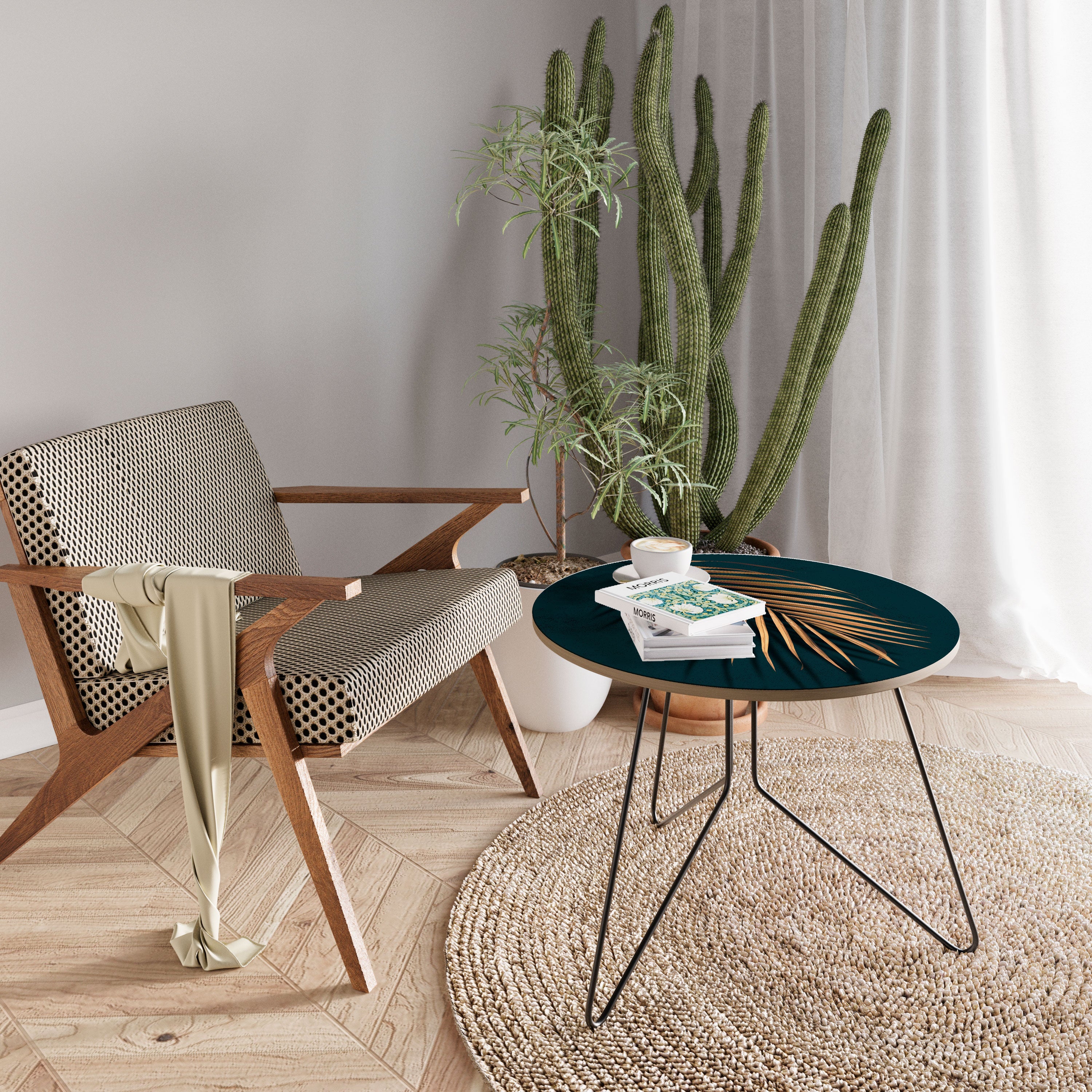 Mesa de centro GOLDEN PALM WHISPERS 69