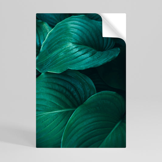 SUBTLE BOTANICAL HUES Póster adhesivo vertical