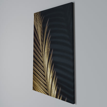 LUXE LEAF DANCE Cuadro en lienzo vertical