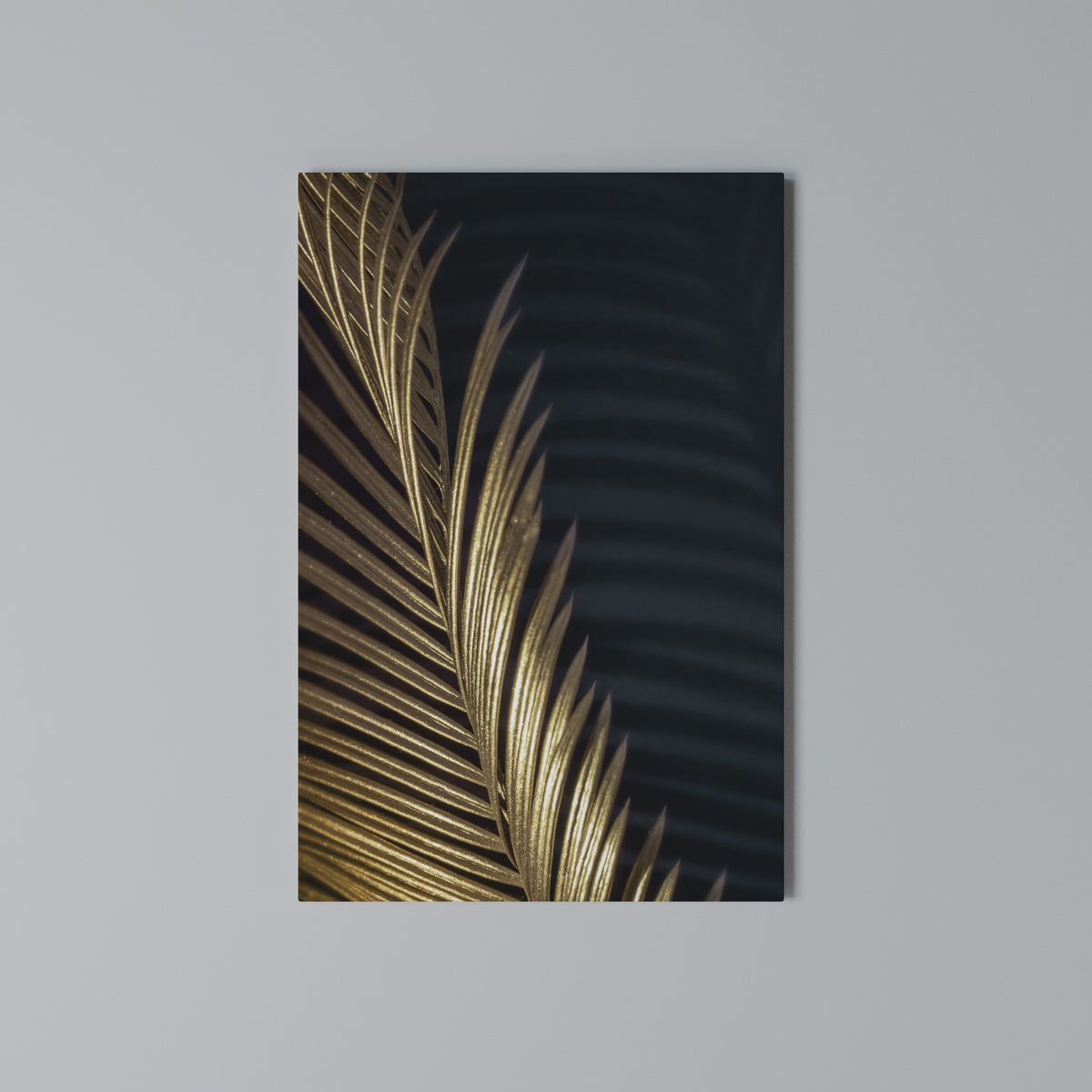 LUXE LEAF DANCE Cuadro en lienzo vertical