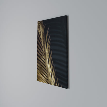 LUXE LEAF DANCE Cuadro en lienzo vertical