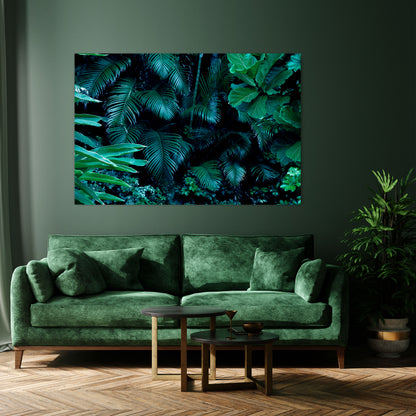 DEEP JUNGLE SERENADE Cuadro en lienzo horizontal