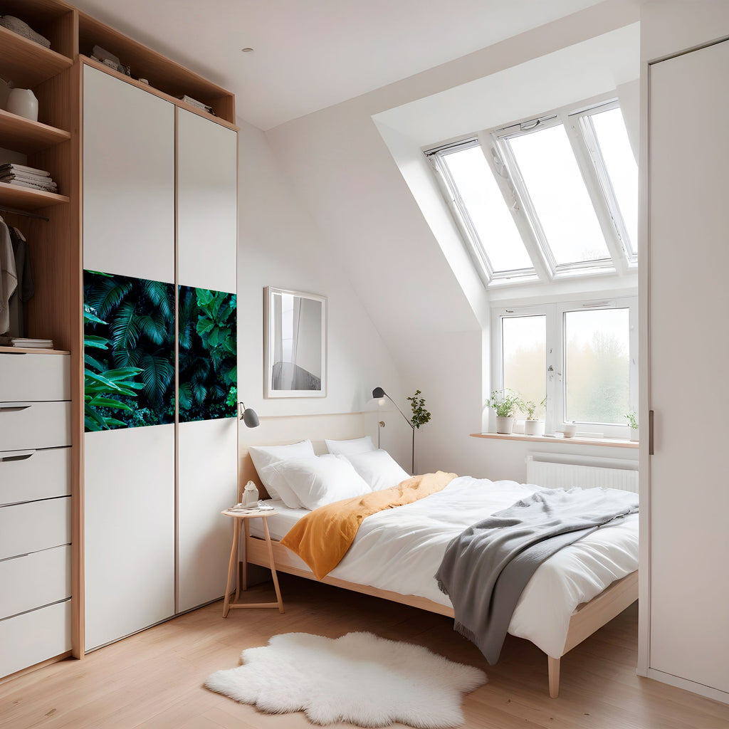 SERENATA DE LA JUNGLA PROFUNDA Póster horizontal autoadhesivo