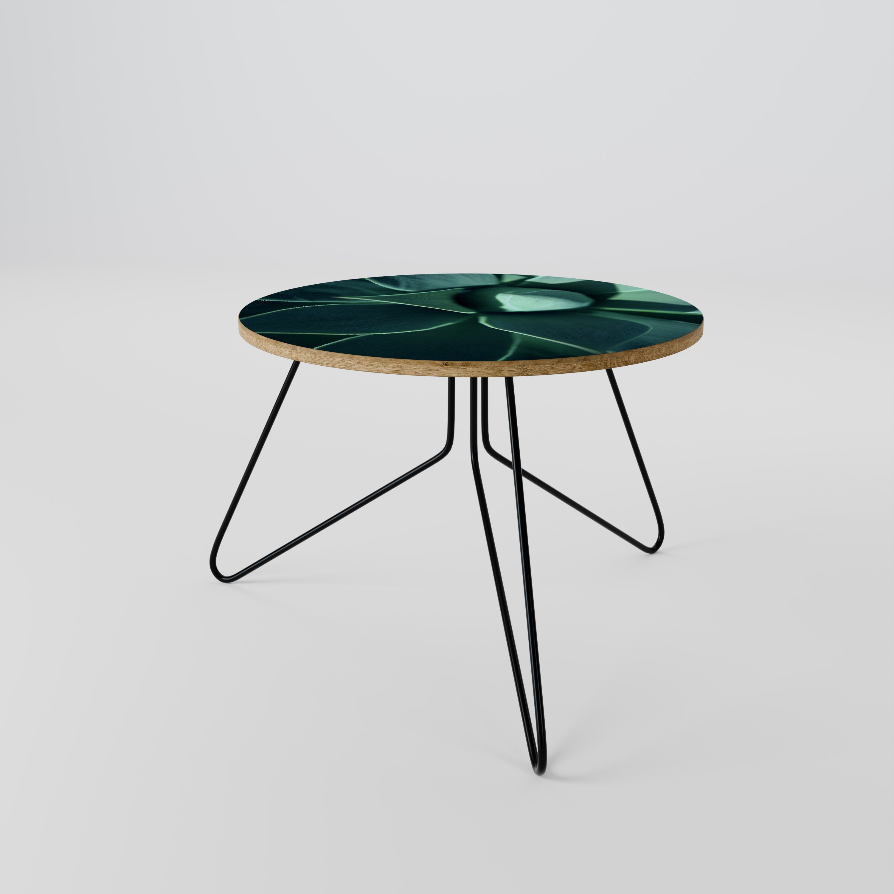 MYSTICAL GREEN WHORL Coffee Table 60